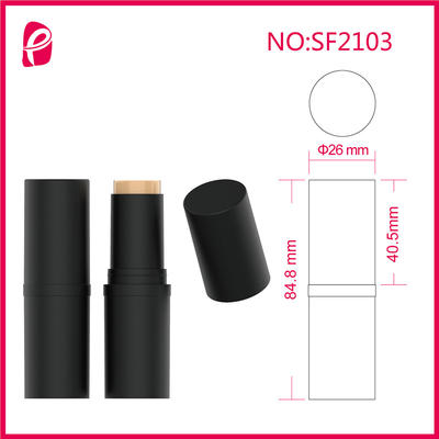 Foundation Stick Tube Classical Cosmetics  Packaging Stick Tube With Round Shape Sf2103