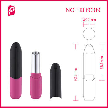 Unique Lipstick Tube Cosmetic Tube Clear Cup Bullet Lipstick Packaging With Free Sample Kh9009