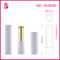 Lipstick Tube Double Colors Transparent Cap Tube Packaging Empty Lipstick Container With Inclined Mouth Kh9028
