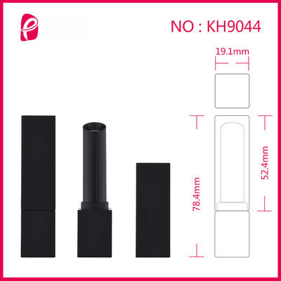 Empty Lipstick Tube Square Magnet Plastic Lipstick Tube Cosmetic Packaging  Wholesale Kh9044