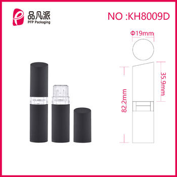 High-Grade Empty Round Tube Lipstick KH8009D