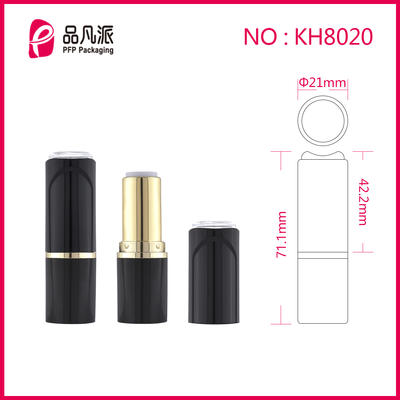 High-Grade Unique Design Empty Round Tube Lipstick KH8020