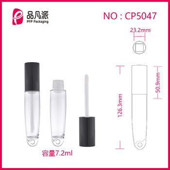 Plastic Packaging Lip Gloss Container Empty Unique Lip Gloss Tube CP5047