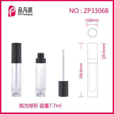 Plastic Cosmetic Packaging Empty Unique Lip Gloss Tube ZP3306B