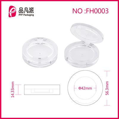 Clear Powder Case Cosmetic Container FH0003