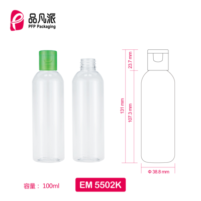 Empty Personal Care Packaging Container EM5502K 100ML