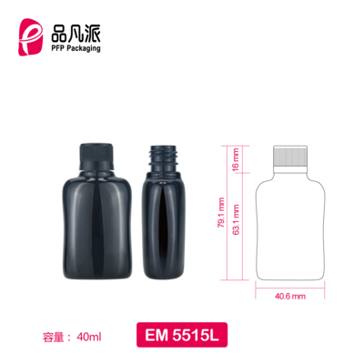 Empty Personal Care Packaging Container EM5515L 40ML
