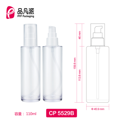 Empty Personal Care Packaging Container CP5529B 110ML
