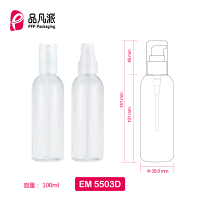 Empty Personal Care Packaging Container EM5503D 100ML