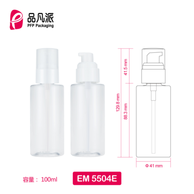 Empty Personal Care Packaging Container EM5504E 100ML