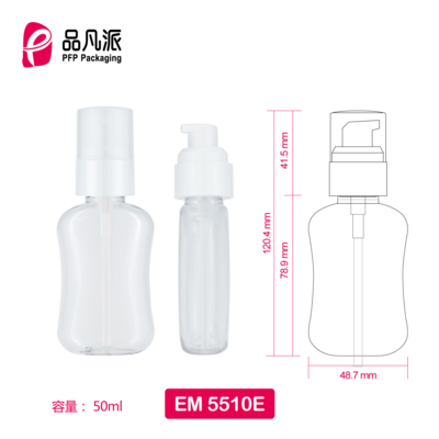 Empty Personal Care Packaging Container EM5510E 50ML