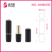 Empty Round Lipstick Tube KH8039C