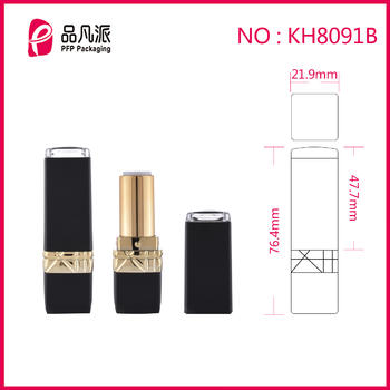 Empty Square Lipstick Tube KH8091B