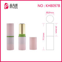 Empty Round Lipstick Tube KH8097B