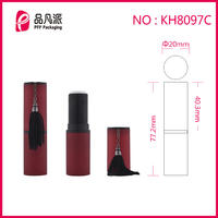 Empty Round Lipstick Tube With Tassels KH8097C