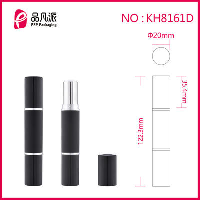 Double Head Sides Empty Round Lipstick Tube KH8161D