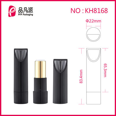 Empty Unique Design Round Lipstick Tube KH8168