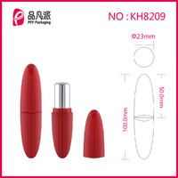 Empty Unique Design Round Lipstick Tube KH8209