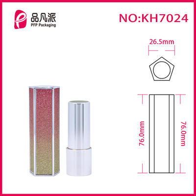 Empty Polygon Lipstick Tube KH7024